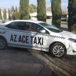 AZ Ace Taxi vehicle providing a safe & reliable cab service and local taxi Prescott AZ transportation.